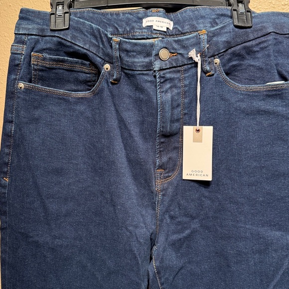 $149 Good American jeans Women’s size 14 - 18 Good Waist high rise skinny - Picture 6 of 11